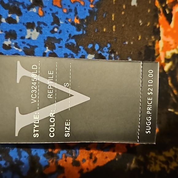 Vertigo bodycon NWT Floor Length Gown/ Prom Dress Side Slit Small stretchy - Picture 7 of 9